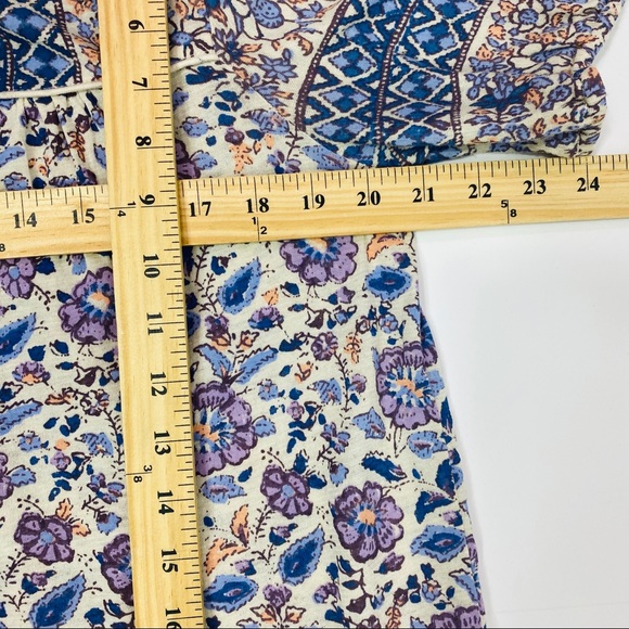 LUCKY BRAND Sz L PEASANT TOP NWT - Picture 5 of 8